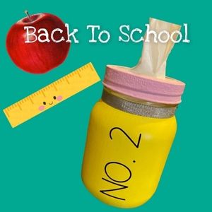 Hand Crafted Pencil Tissue Dispenser